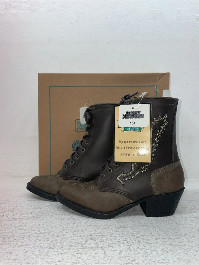 New Kids Brown Smoky Mountain Cowboy Boots. 1062 C 12. 23-2
