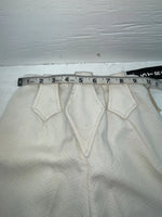 New Vintage White Panhandle Slim Polyester Pants #1534 3A-62