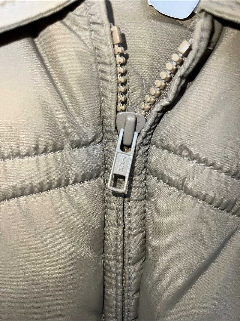 New Women’s Green Tempco Long Puffer Jacket Medium #31387 RR-18