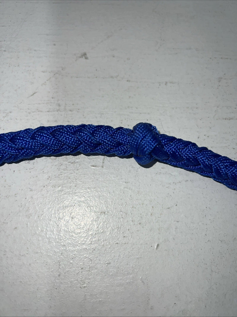 New Tough 1 Blue Nylon Braided Reins #54-915 Y-17