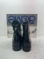 New Men’s Black Lace Up Acme Cowboy Boots. 5790 12 E W. 10-22