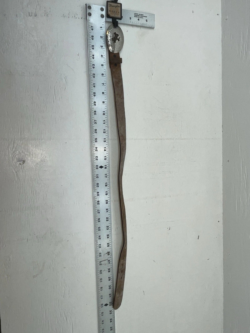 New Brown Genuine Leather Wrangler Tooled 24” Belt #5441 NN-16