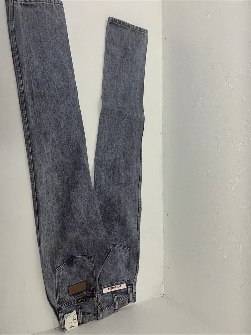 New Women’s Purple Wrangler Cowboy Cut Pro Rodeo Denim Jeans. 5x36 O-8