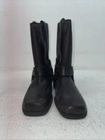 New Kids Brown Texas Brand Cowboy Boots. 3909 13 D. 23-40