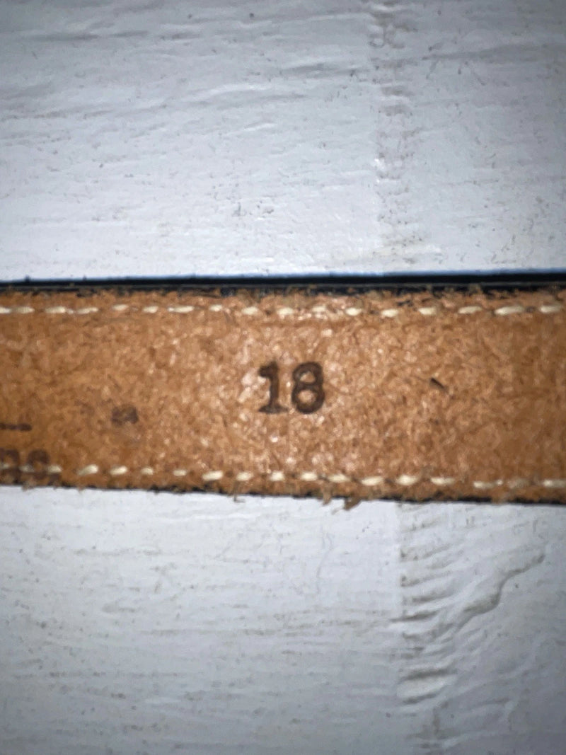 New Black Genuine Leather Western Express Tooled 18” Belt #XK101 NN-70