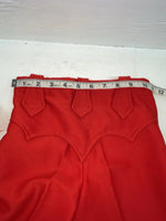 New Vintage Red Western Heritage Polyester Pants #G31 ZZ-52