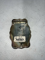 New Womens Western Productions Inc Gold “X” Belt Buckle. 38087 F-1
