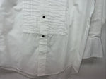 New Men’s ELY Tuxedo White Long Sleeve Button Up Small Shirt 3B-74