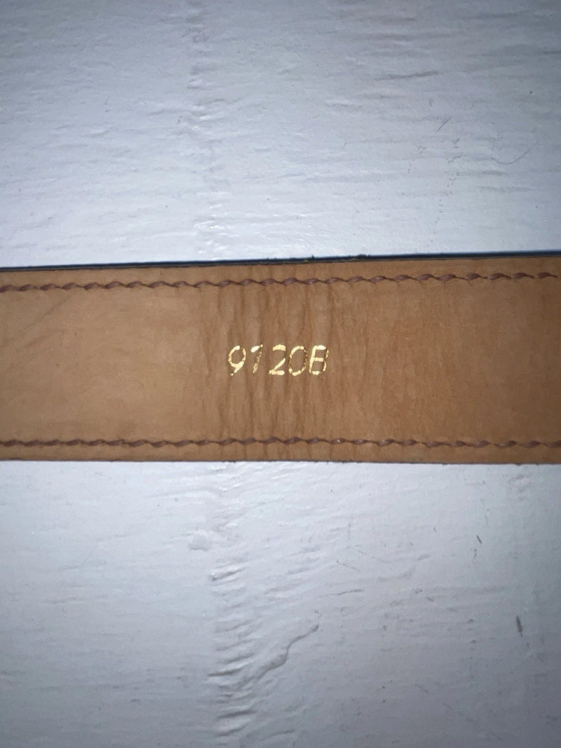 New Brown Genuine Leather Tooled 32” Belt #9120B Z-157