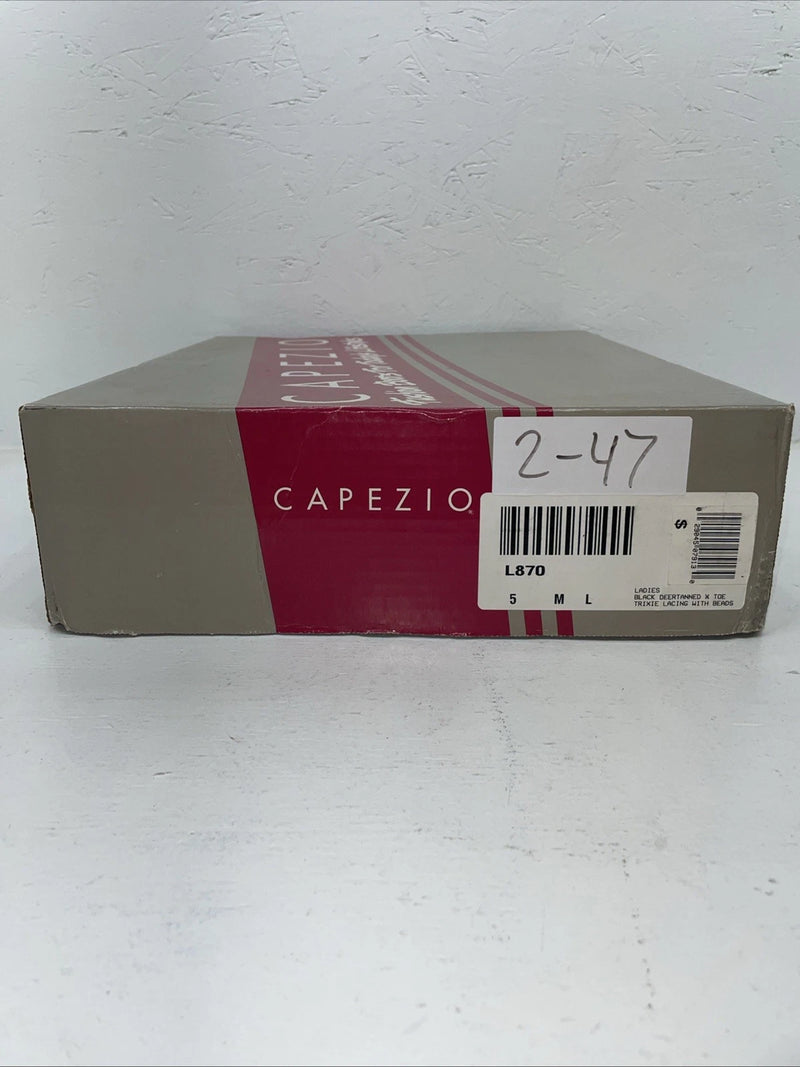 New Women’s Black Capezio Cowboy Boots. L 870 5 M. 2-47