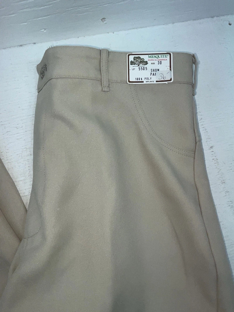 New Vintage Beige Mesquite Polyester Pants #5505 OO-66
