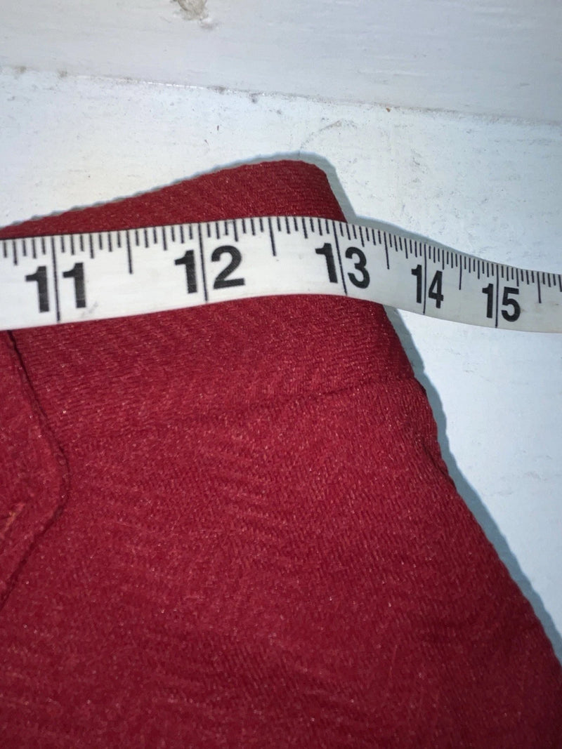 New Vintage Red Polyester Pants #2327 3A-78