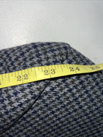New Men’s Pioneer Wear Blue Plaid Suit Jacket 42L #12504 X-602 