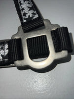 New Tough 1 Black Silver Nylon Star Full Horse Halter #50-2031 3C-7