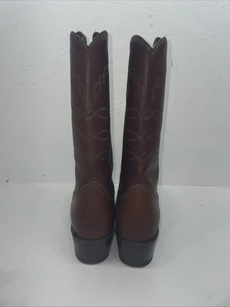 New Men’s Brown Texas Brand Cowboy Boots. 8021 8 E E. 1-129