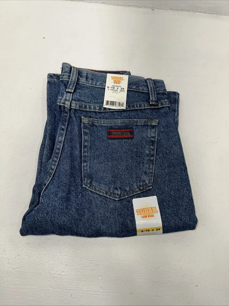 New Men’s Twenty X 5 Pocket Jean Low Rise Denim Jeans. 9/10x34 L-20