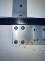 New Blue Genuine Leather Chambers 34” Belt Z-142