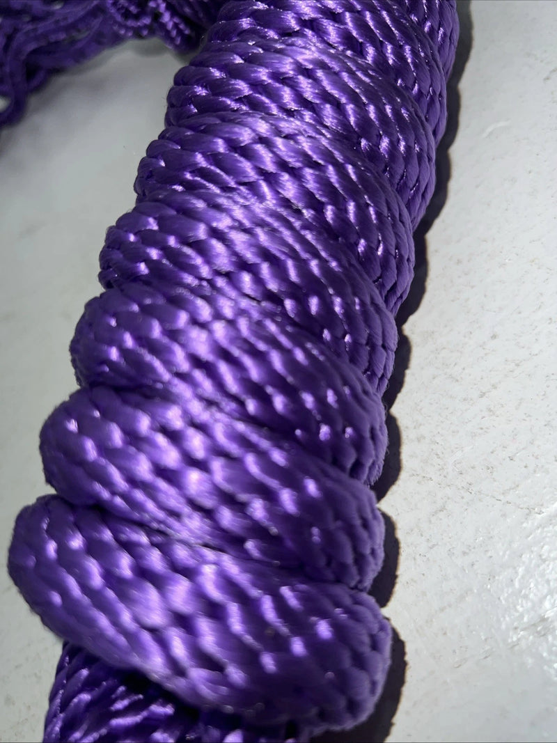 New Tough 1 Purple Poly Rope Tied Halter #50-1010 G-504