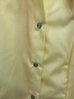 New Women’s Panhandle Slim Yellow Long Sleeve Pearl Snap 14 Medium II-82