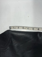 New Black 1849 Authentic Ranchwear Chaps With Fringe Adjustable Waist 30” N-46