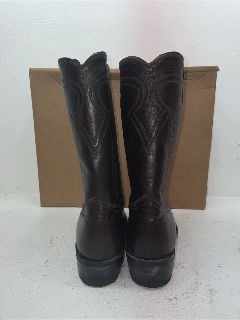 New Men’s Black Neolite Cowboy Boots. 3855 10.5 10 1/3 D. 7-75