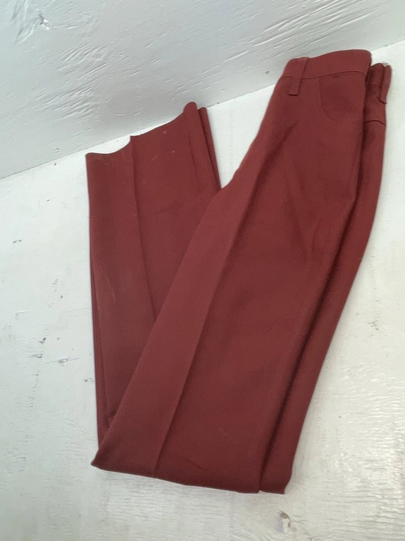 New Vintage Red Dickson Jenkins Polyester Pants #5512 VV-106