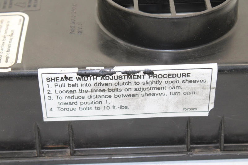 1995 Polaris 440 L/c Oem Airbox Cover 5431496 SP40