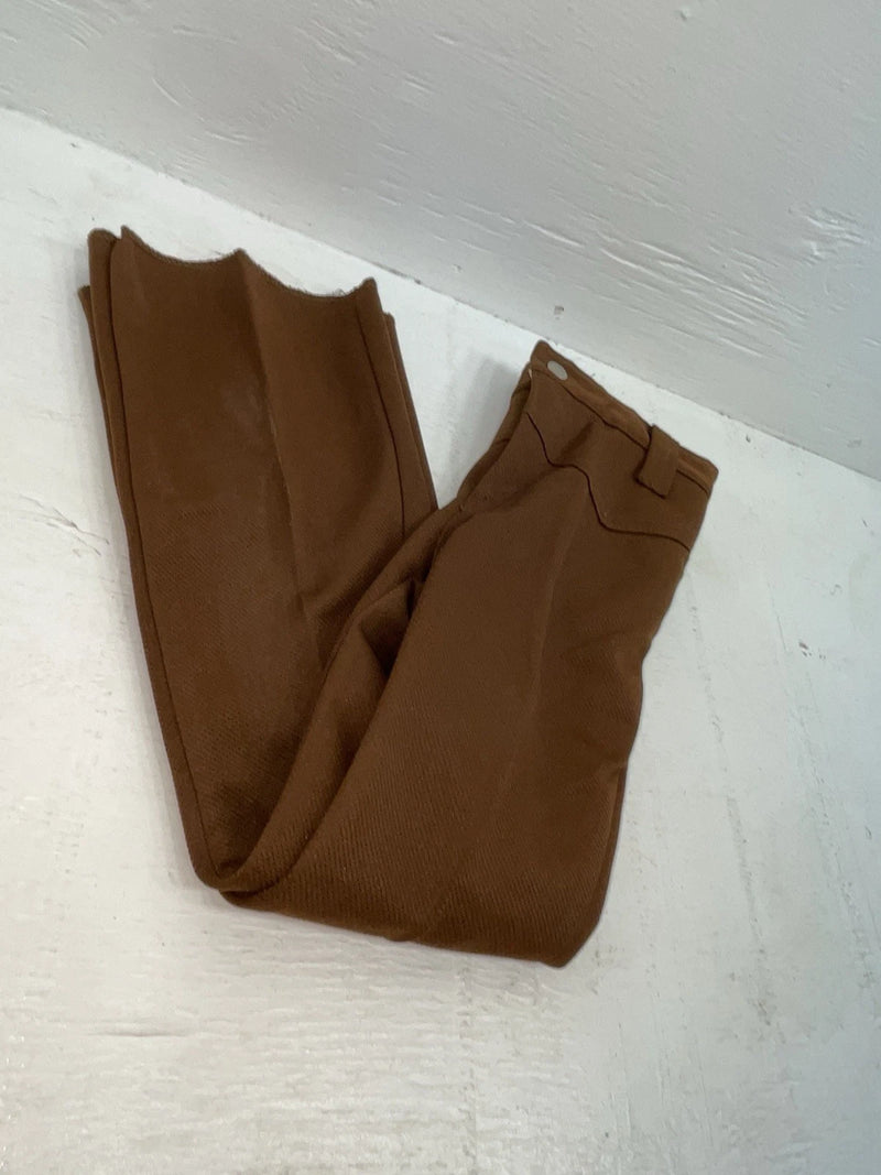 New Vintage Brown Polyester Pants #845003 XX-20