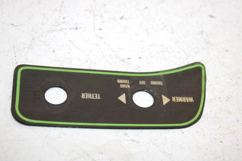 94 Arctic Cat Zr 440 Oem Left Dash Decal 1611-909 SAS1