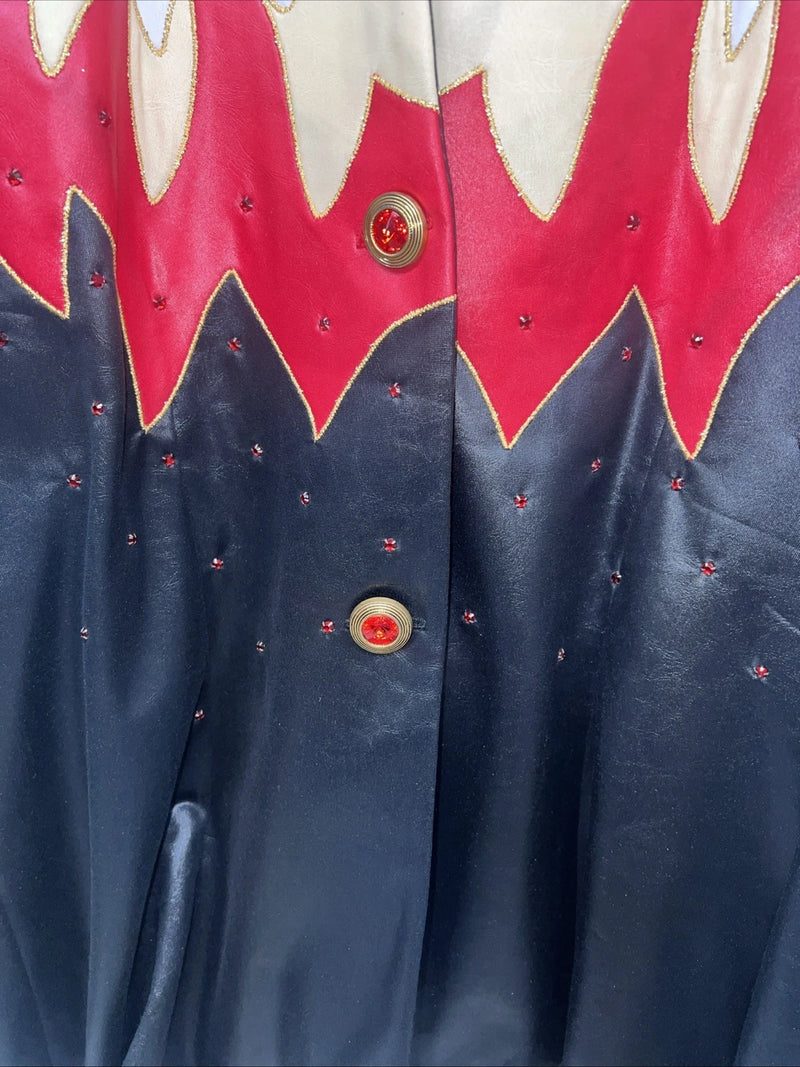 New Men’s Flame 1849 Authentic Ranchwear Show Jacket 2XL RR-8