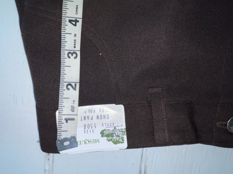 New Vintage Brown Mesquite Polyester Pants #5506 VV-104
