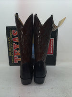 New Men’s Brown Texas Brand Cowboy Boots. 7230 9 E E. 3-30
