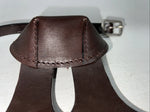 New Tough 1 Brown Leather Skid Boots With Lined Heel Cup #66-5500 G-501