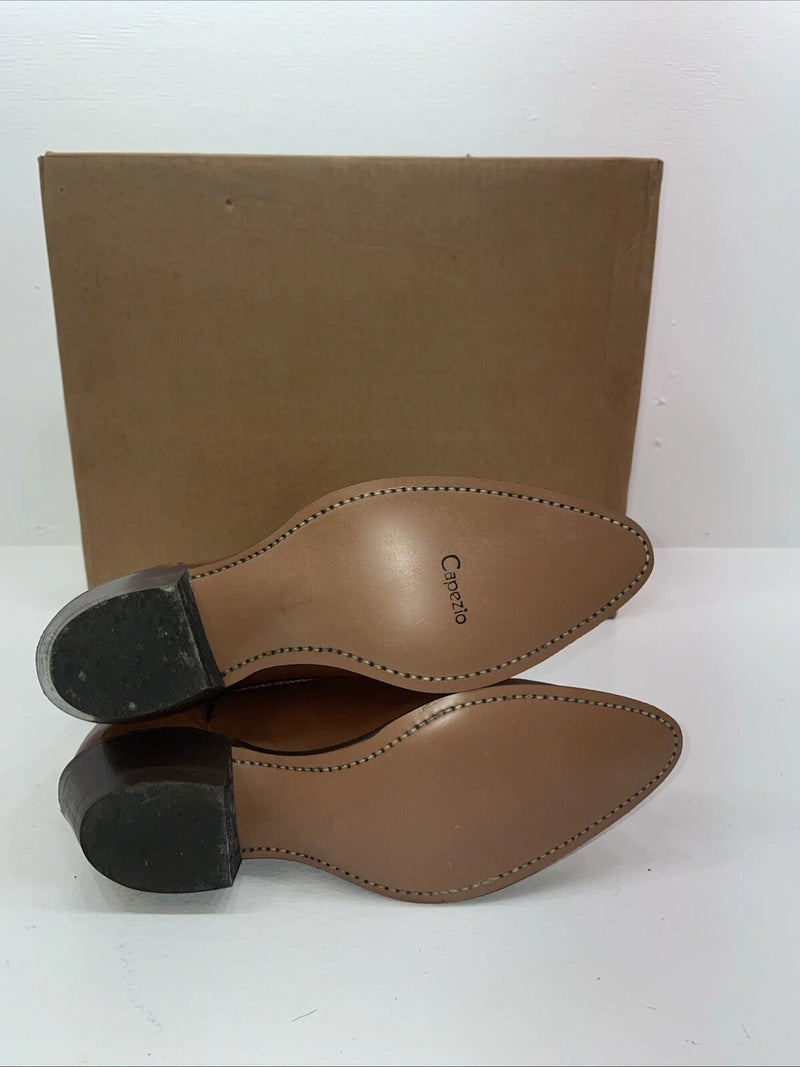 New Women’s Brown With Fringe Capezio Cowboy Boots. L 697 7.5 7 1/2 M. 17-101
