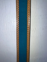 New Blue Genuine Leather Wrangler 32” Belt #528006 Z-170