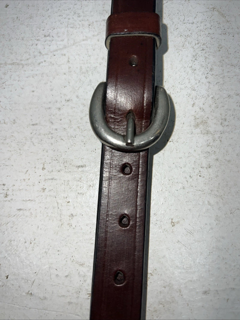 New Tough 1 Dark Leather Replacement Breastcollar Tug #16-787 LLL-40