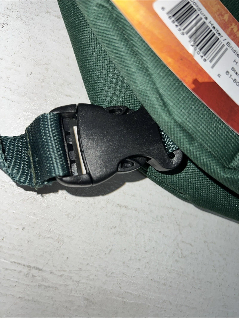 New Tough 1 Green Cordura Halter And Bridle Bag #61-8055 HH-40