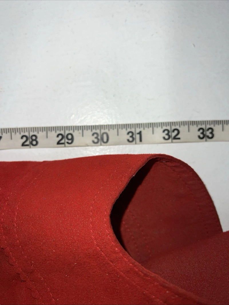 NOS Red Show Chaps Adjustable Waist 34” N-30