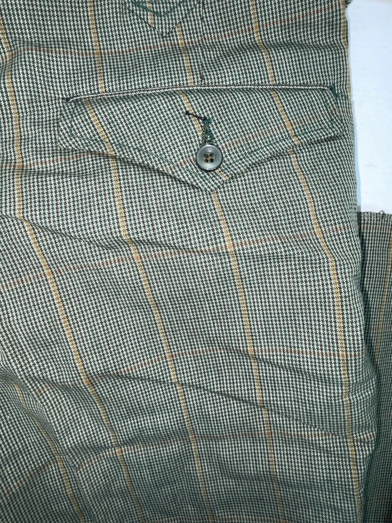 New Vintage Green Dickson Jenkins Polyester Pants #2211 XX-96