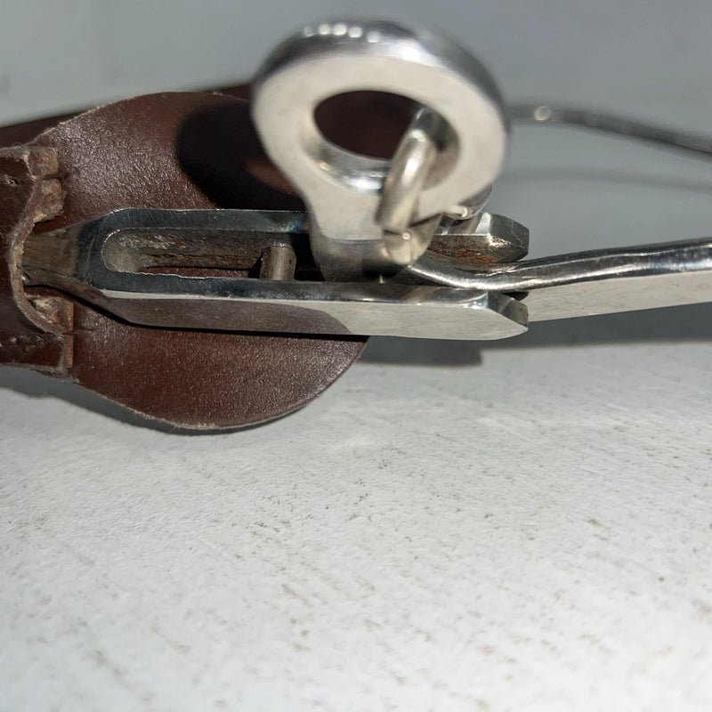 New Tough 1 SS Leather Covered Cable Hackamore #25102 BB-504