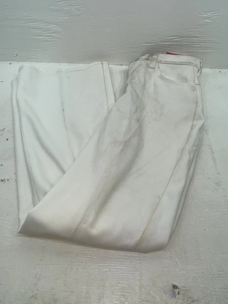 New Vintage White Lee Polyester Pants #2610810 VV-32