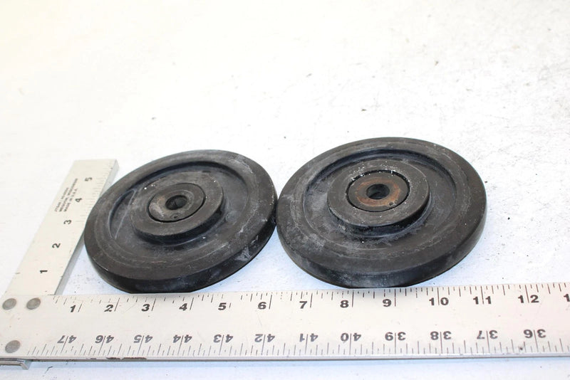 1995 Arctic Cat Z 440 Oem 5.630 Black Idler Wheel Pair 0604-459 SA5