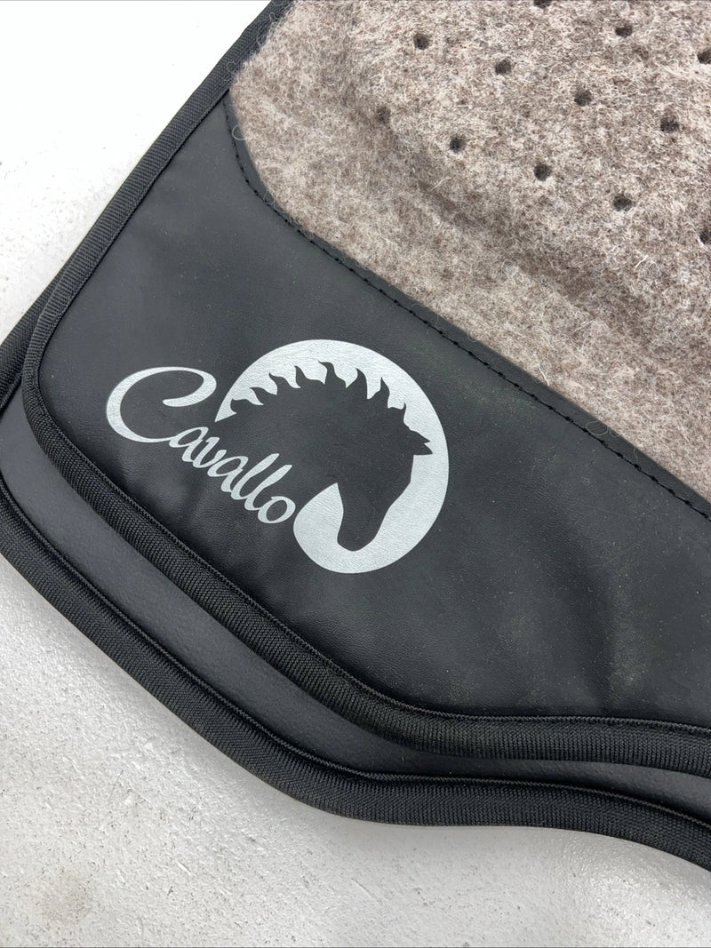 New Cavallo Gray All Purpose Build Up Bridge Saddle Pad 30x32 #1001 Pad-19