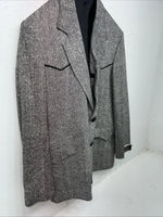 New Men’s Pioneer Wear Grey Suit Jacket 46 #12014 X-604
