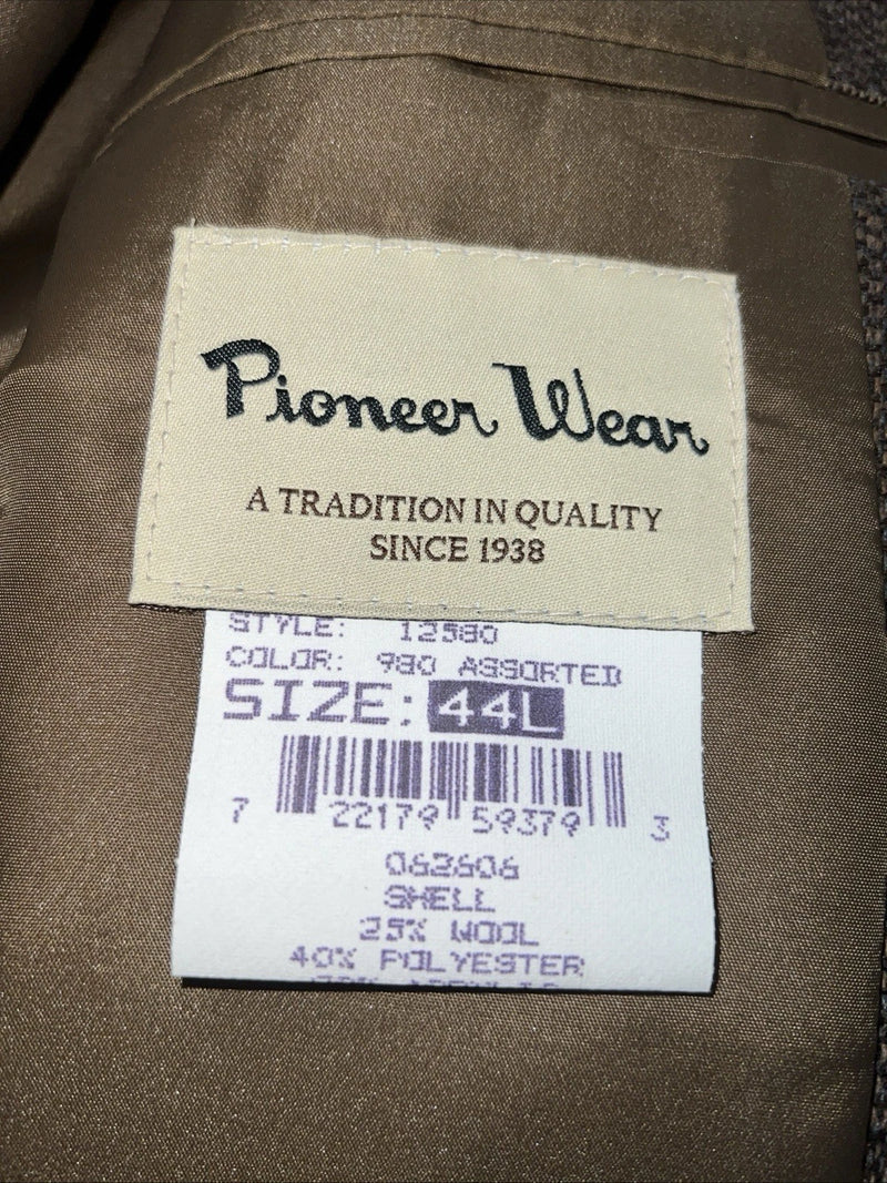 New Men’s Brown Pioneer Wear Suit Jacket 44L #12530 HH-604