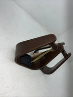 New Royal King Youth Brown Polymar Stirrups #57-1383 FF-2