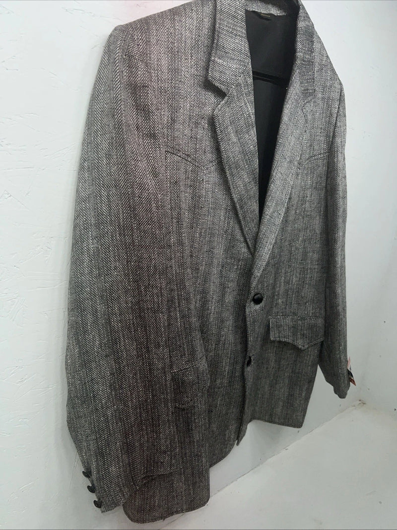 New Men’s Pioneer Wear Grey Suit Jacket 44L #12501 AA-606