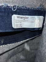 New Men’s Cowboy Cut Classic Fit Wrangler Denim Jeans. 17/18x34 F-37