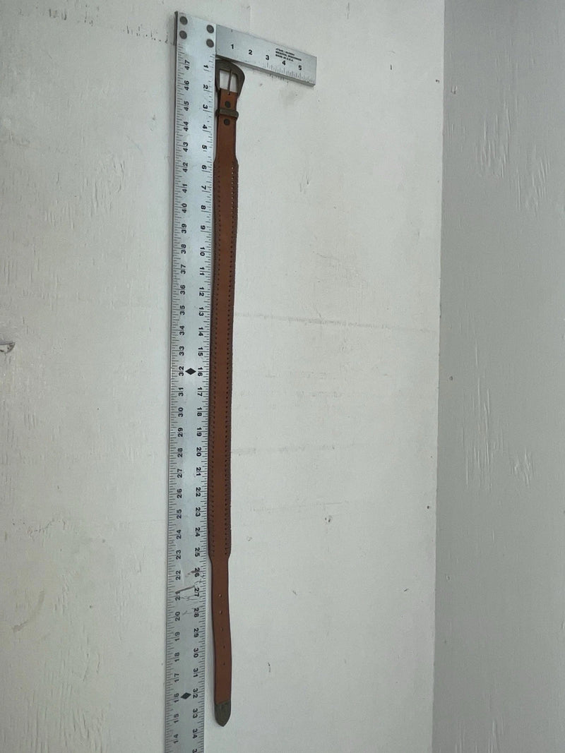 New Brown Genuine Leather Dingo Weaved 28” Belt #4591 JJ-109