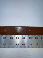 New Brown Genuine Leather Braided 38” Belt #20/4709 JJ-60